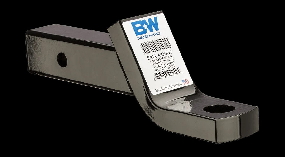 B&W Trailer Hitches Hitch Ball B&W Hitches Ball Mount 16K 2" Drop