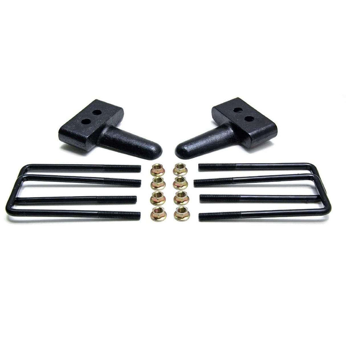 ReadyLift Suspension Block and U-Bolt Kit ReadyLift 66-2051 Rear Block Kit Fits 04-20 F-150