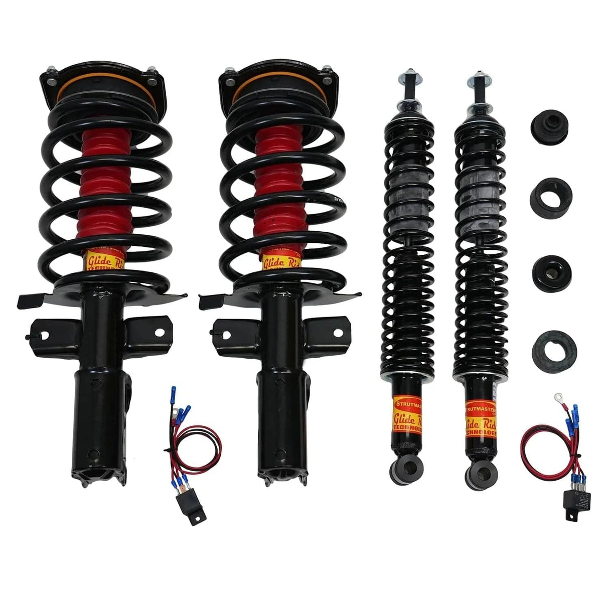Strutmasters Conversion Kits 1994-1995 Cadillac Deville 4.9L 4 Wheel Air Suspension Conversion Kit With Relay (CA34EP)