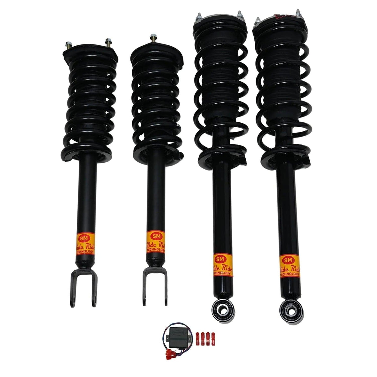 Strutmasters Conversion Kits 2007-2012 Lexus LS 460 RWD 4-Wheel Conversion Kit with Suspension Fault Code Disarm Module (TC34FM)