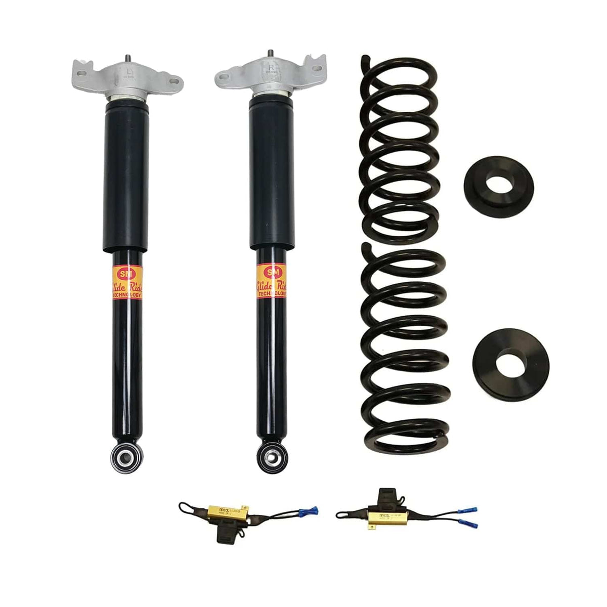 2013-2019 Cadillac XTS AWD/FWD 2-Wheel Rear Conversion Kit (XTS2R) – 2013 Cadillac XTS – Strutmasters エアサスペンションスプリングバッグキャデラック XTS 3.6L 2013-2019 リア左右エアスプリング OE#23116448
