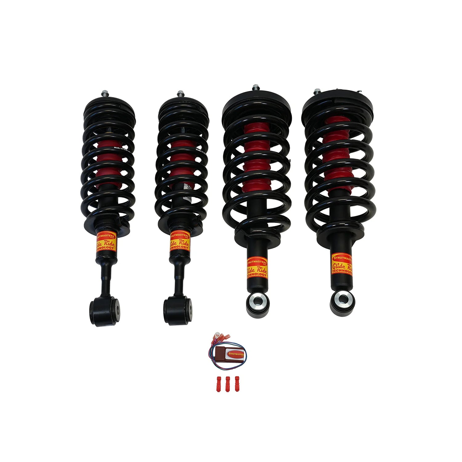 2010-2013 Land Rover Range Rover Sport (L320) with VDS 4 Wheel Air  Suspension Conversion Kit and Light Out Module (LB44FM)