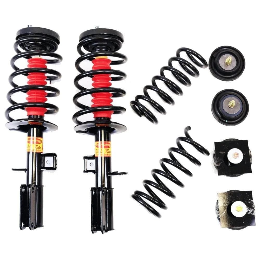 Strutmasters Conversion Kits 2000-2006 BMW-Compatible X5 4 Wheel Air Suspension Conversion/Delete Kit (BB14FB)