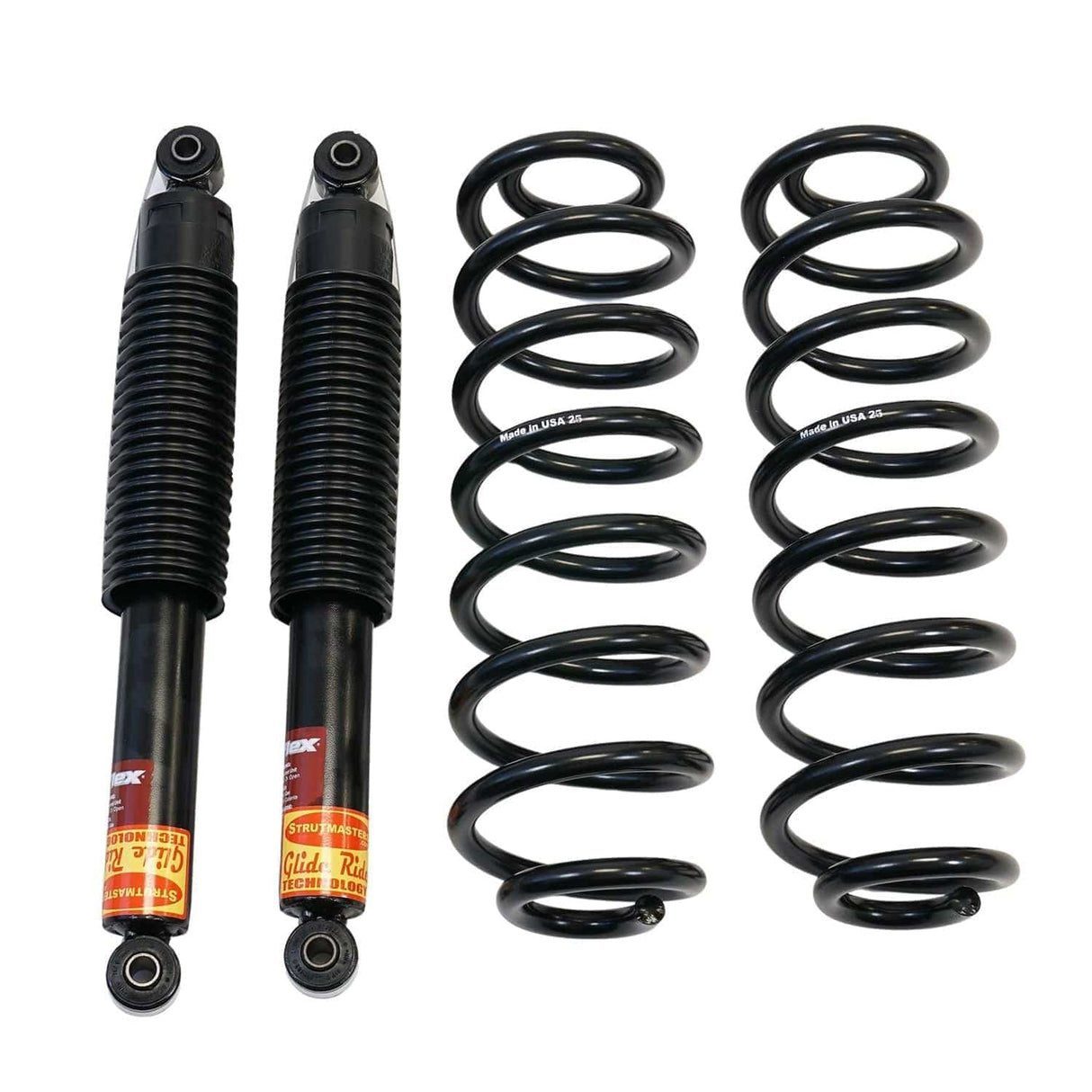Strutmasters Conversion Kits 2003-2009 Hummer H2 2WD & 4WD Rear Air Suspension Conversion/Delete Kit With Rear Shocks (HA1RB)