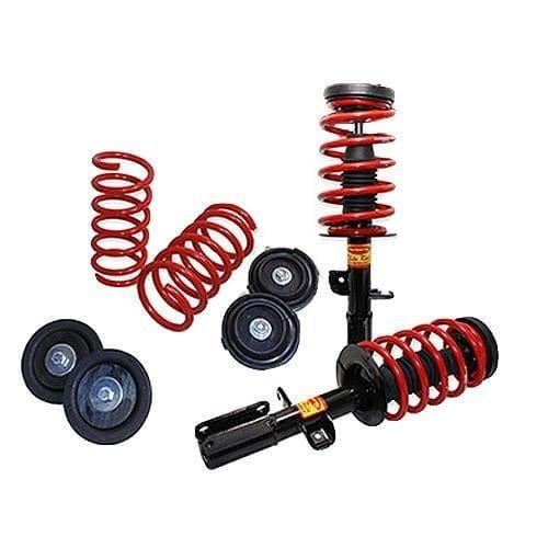 Strutmasters Conversion Kits 2000-2006 BMW-Compatible X5 4 Wheel Air Suspension Conversion/Delete Kit (BB14FB)