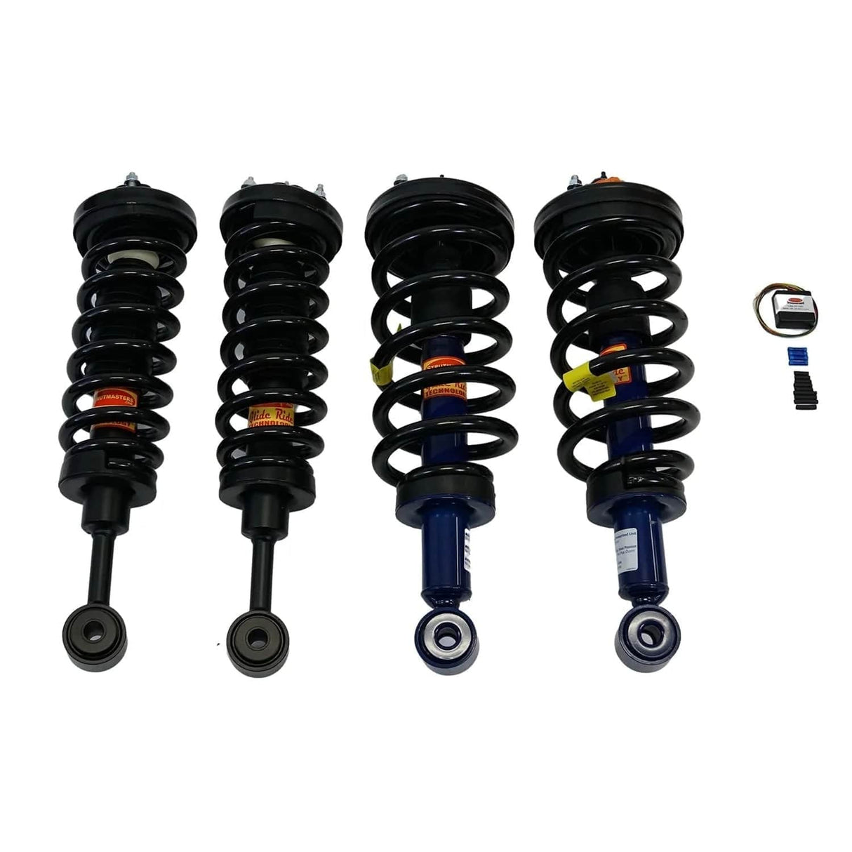 Strutmasters Conversion Kits 2007-2014 Ford Expedition Standard Length 4 Wheel Air Suspension Conversion Kit With Module and Camber Kit (FX34FMCK)