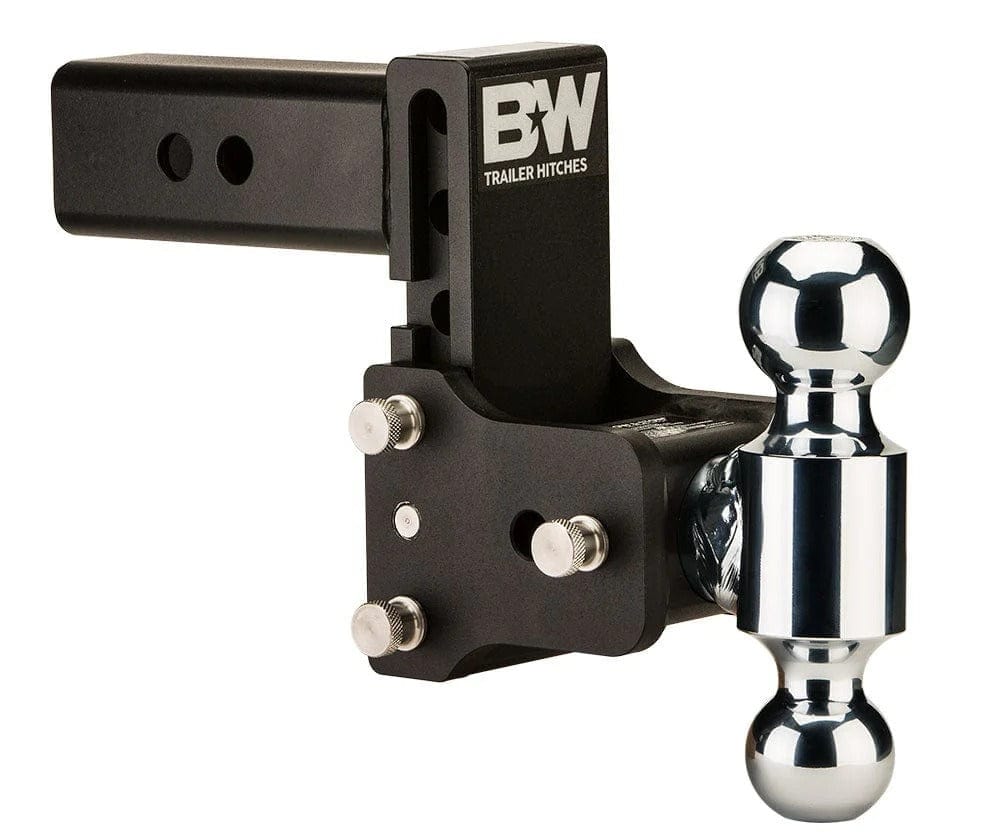 B&W Trailer Hitches Hitch Ball B&W Hitches 2.5 Model 8 Blk T&S Dual Ball