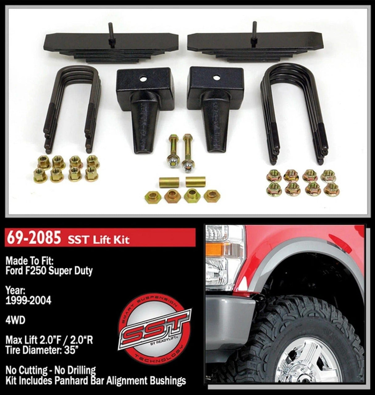 ReadyLift Lift Kit-Suspension ReadyLift 69-2085 SST Lift Kit