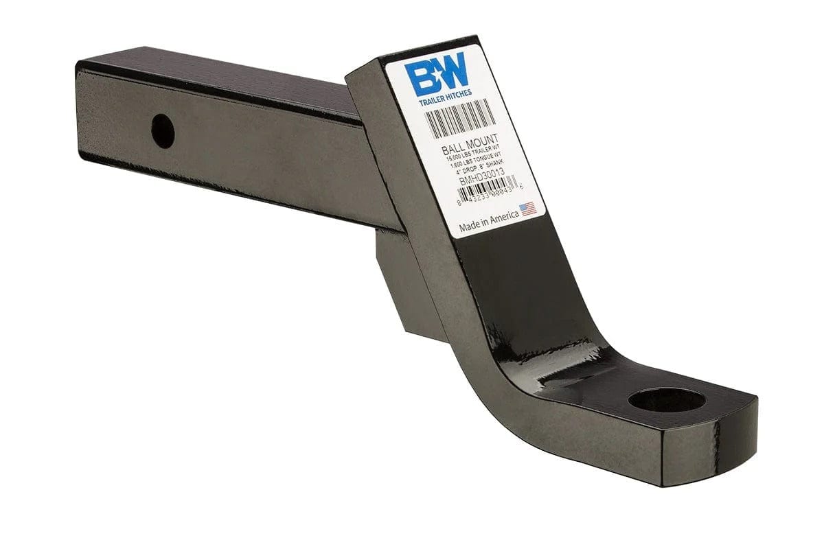 B&W Trailer Hitches Trailer Hitch B&W Hitches Ball Mount 16K 4" Drop