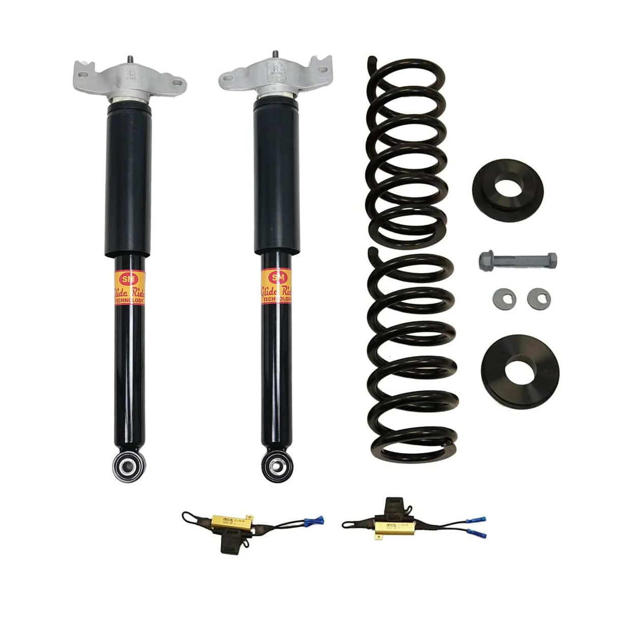Strutmasters Conversion Kits 2013-2019 Cadillac XTS AWD/FWD 2-Wheel Rear Conversion Kit with Camber Bolts (XTS2RCK)