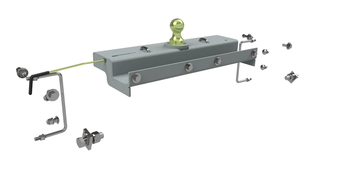 B&W Trailer Hitches Hitch Ball B&W Hitches 2001-2007 Chevrolet Silverado 3500 Turnoverball Center Kit