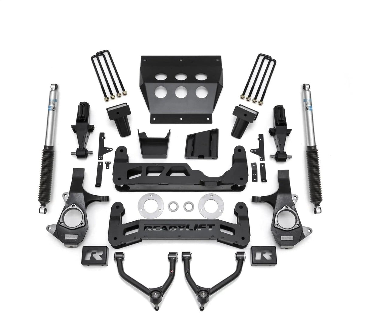 ReadyLift Lift Kit-Suspension w/Shock ReadyLift 44-3472 Big Lift Kit w/Shocks Fits 14-18 Sierra 1500 Silverado 1500