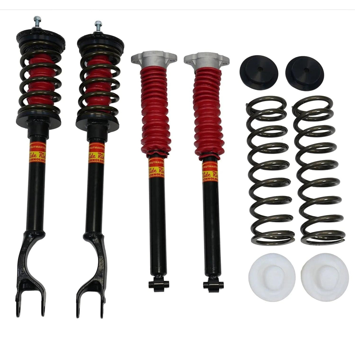 Strutmasters Conversion Kits 2015-2021 Mercedes-Benz C400 4Matic 4-Wheel Air Suspension Conversion/Delete Kit (MC34F)