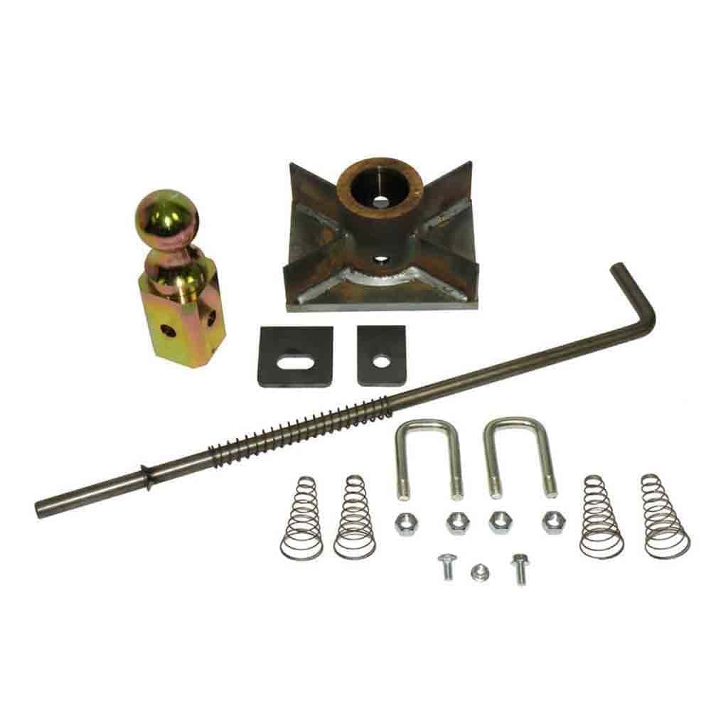 B&W Trailer Hitches Trailer Hitch B&W Hitches Turnoverball One-Piece Kit For Flatbeds
