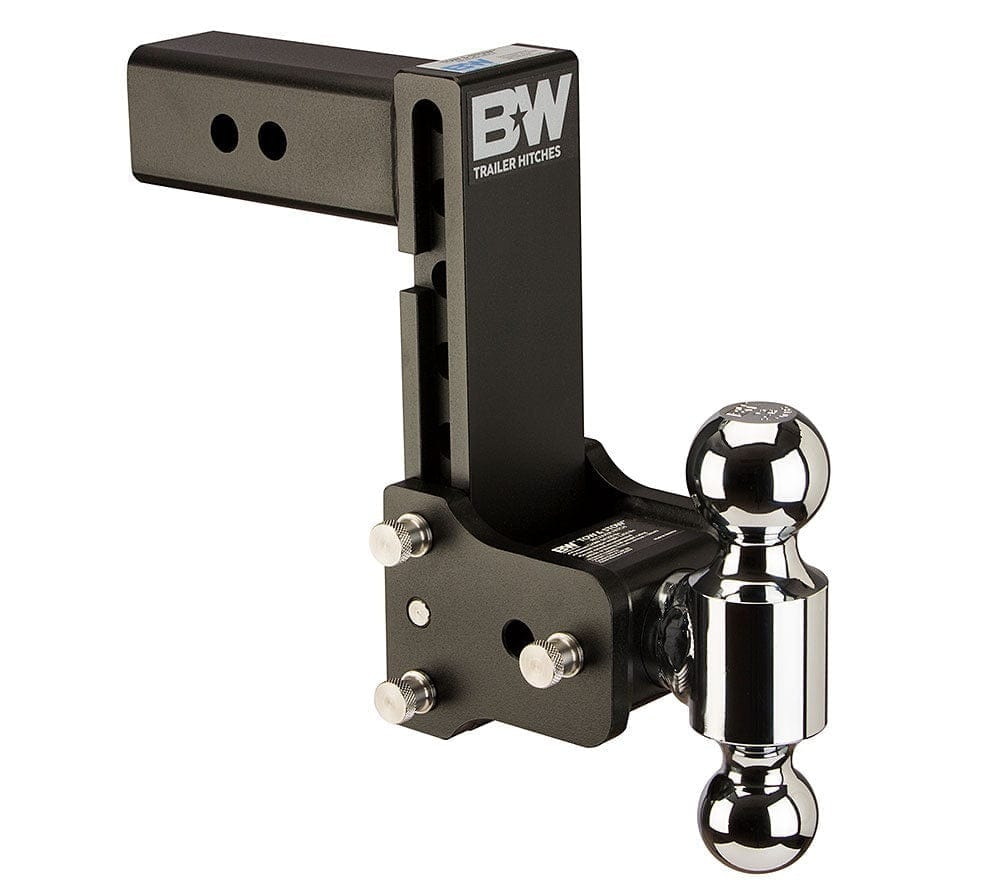 B&W Trailer Hitches Hitch Ball B&W Hitches 2.5 Model 10 Blk T&S Dual Ball