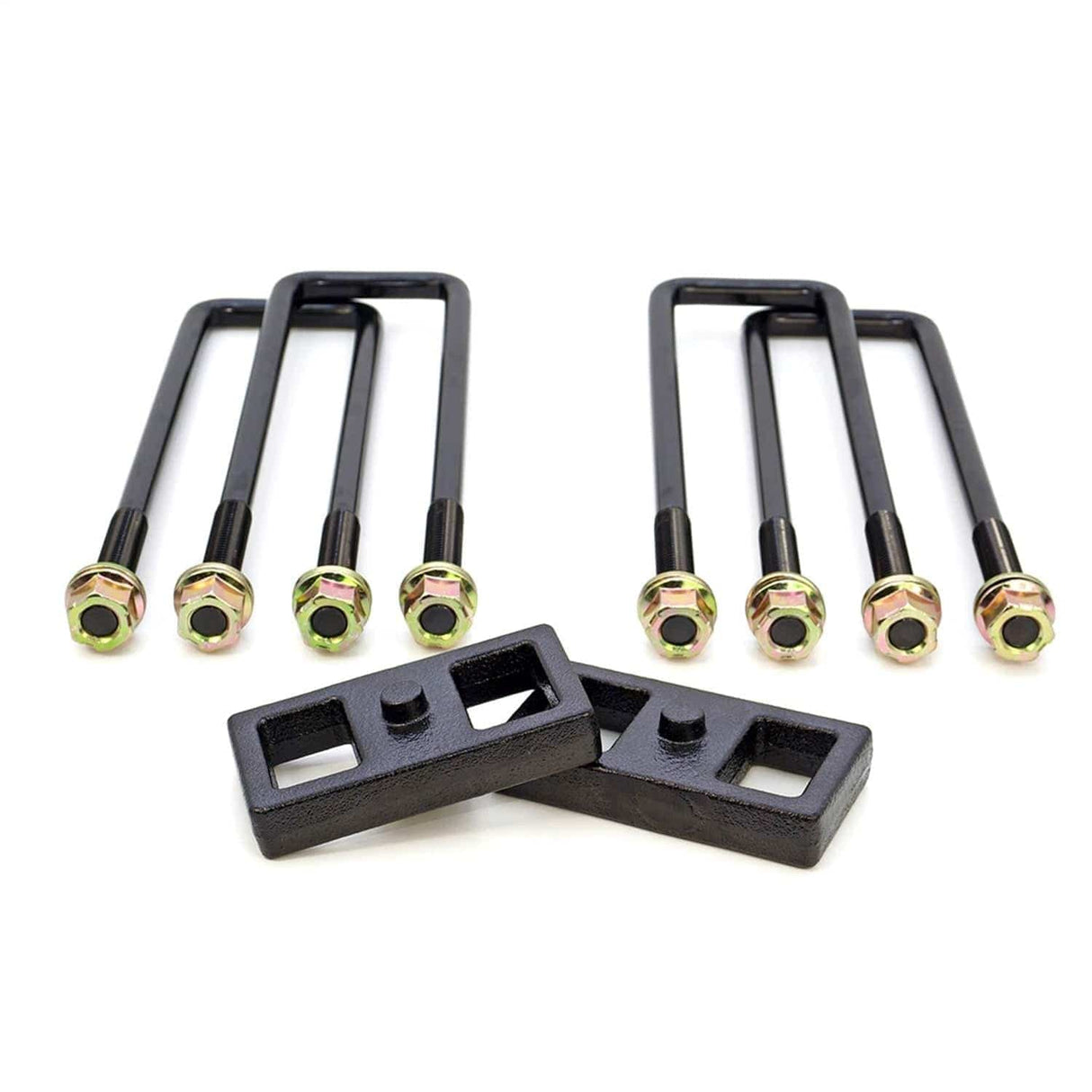 ReadyLift Suspension Block and U-Bolt Kit ReadyLift 66-3121 Rear Block Kit
