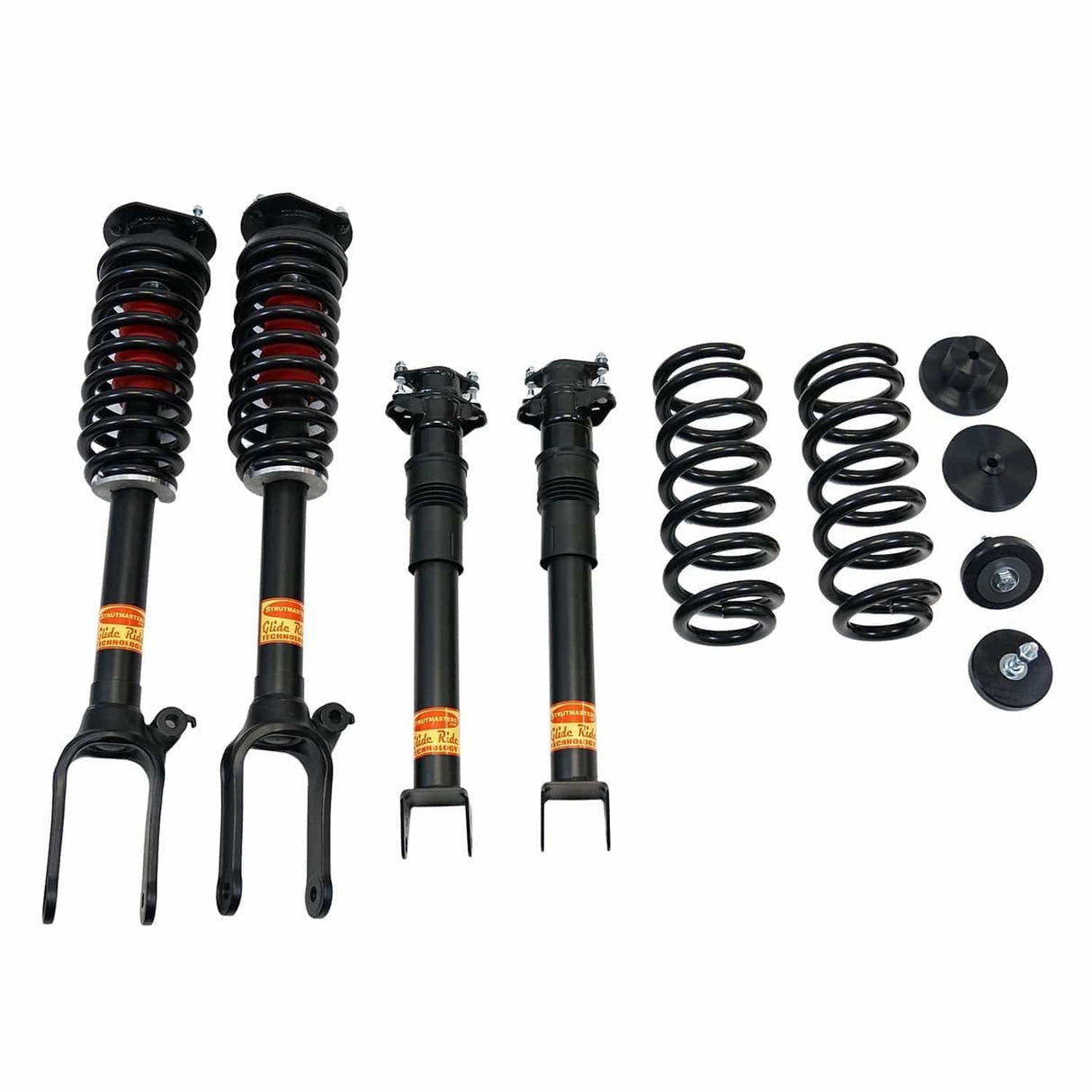 Strutmasters Conversion Kits 2007-2009 Mercedes-Benz ML320 4MATIC 4-Wheel Air Suspension Conversion Kit with Shocks (MK14F)