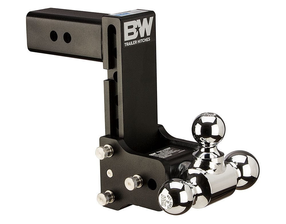 B&W Trailer Hitches Hitch Ball B&W Hitches 2.5 Model 10 Blk T&S Tri Ball