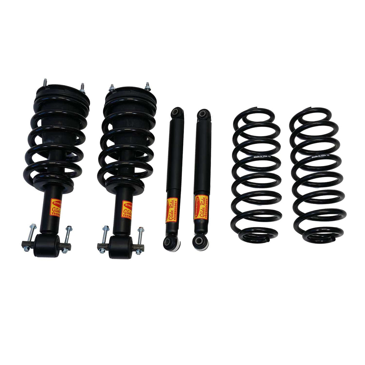 2007-2013 Chevrolet Avalanche 4 Wheel Air Suspension Conversion Kit (GC34F)