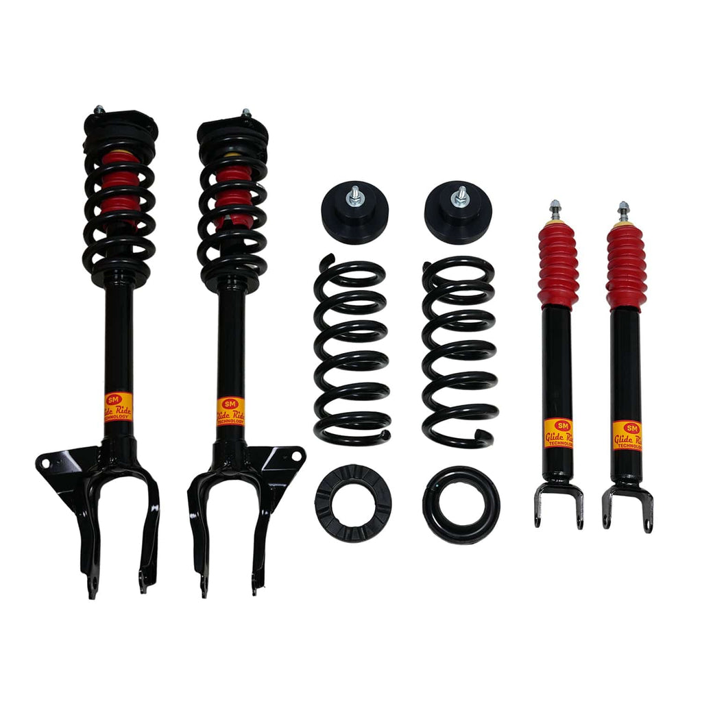 2016-2020 Jeep Grand Cherokee Air Suspension Conversion/Delete Kit for 4x4 3.6L V6, V8 and 3.0 Diesel Engines (JC24FL)