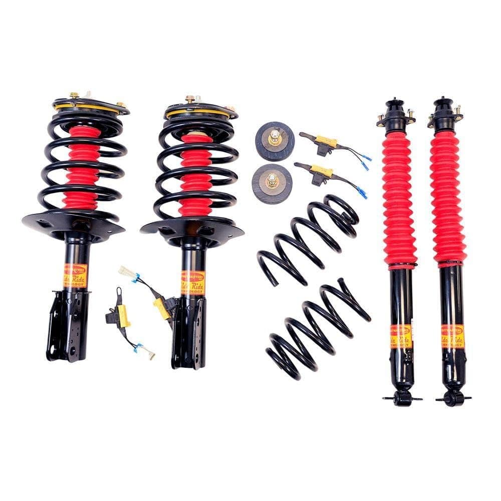 04 buick rainer air bag conversion kit 1998-2004 Cadillac Seville 4.6L Deluxe 4-Wheel Air Suspension Conversion Kit With Resistor (CA54FR)