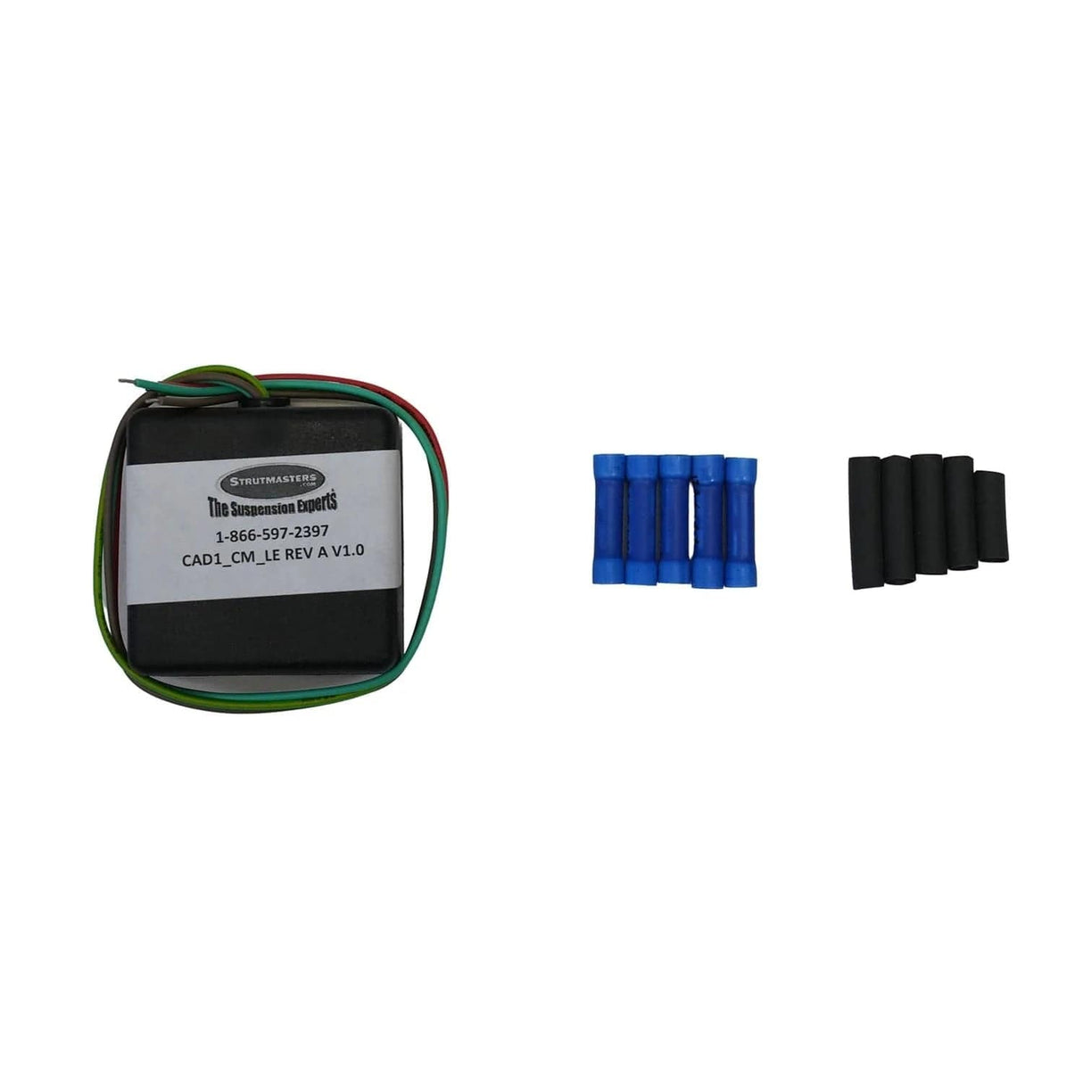 Strutmasters Conversion Kits 2005-2011 Cadillac STS AWD 4 Wheel Air Suspension Conversion Kit with Warning Light Elimination Module (CH24FM)