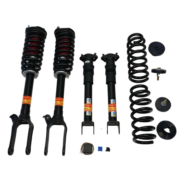 Strutmasters Conversion Kits 2008 Mercedes-Benz R550 4-Wheel Air Suspension Conversion Kit with Suspension-Light Module with Shocks (MR14FBM)