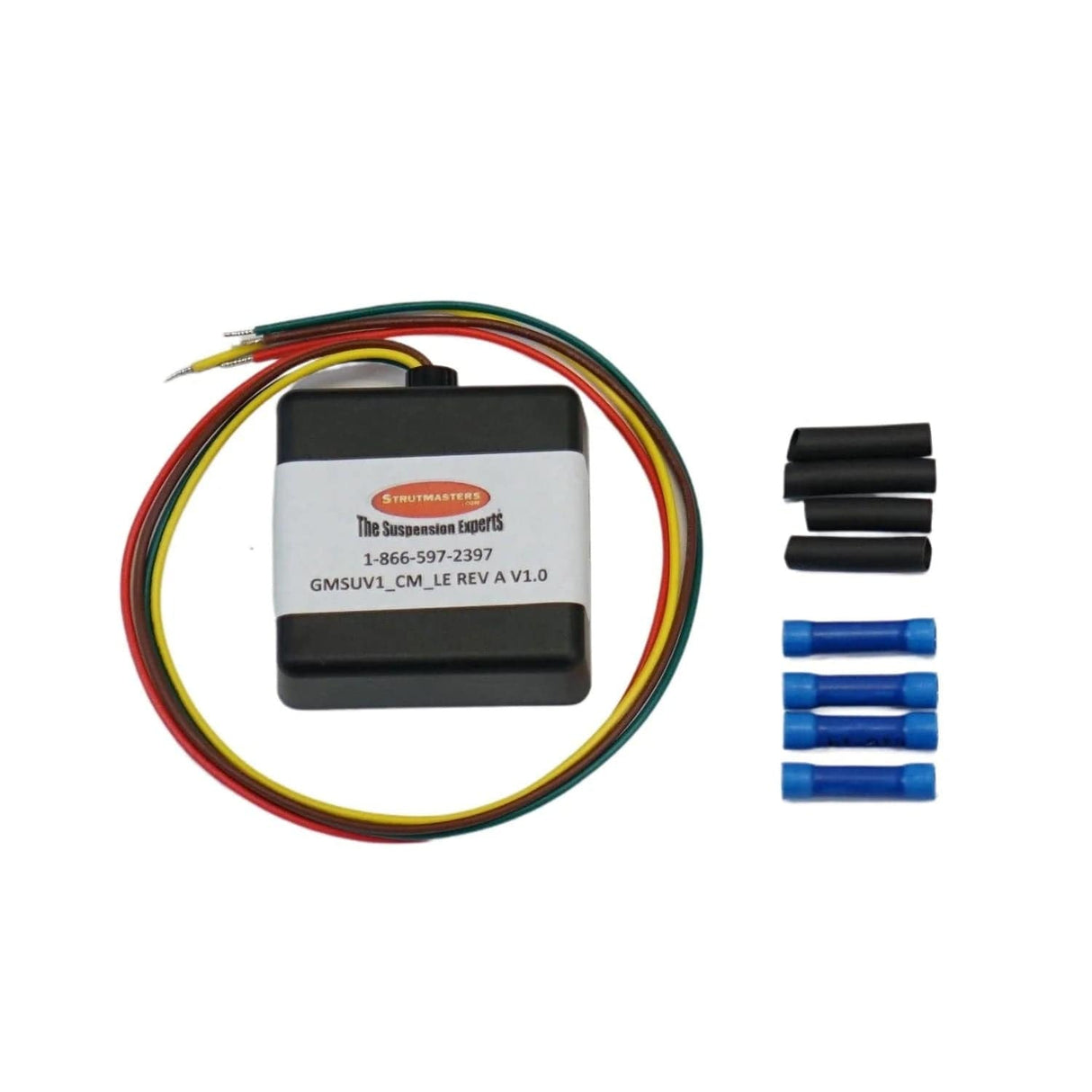 Strutmasters Conversion Kits 2007-2013 GMC Yukon XL 1500 4-Wheel Air Suspension Conversion/Delete Kit With Light Fix Module (GC24FM)