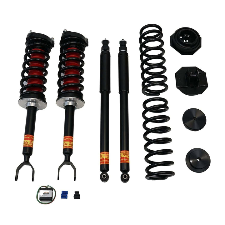 2007-2011 Mercedes-Benz CLS550 4 Wheel Air Suspension Conversion Kit With Light Fix Module (MJ14FM)