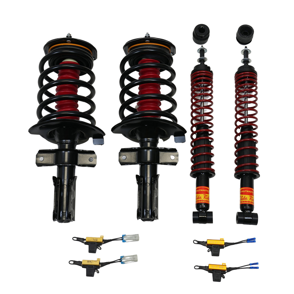 1993-1996 Cadillac Seville 4 Wheel Air Suspension Conversion Kit With Resistor (CA34ER)