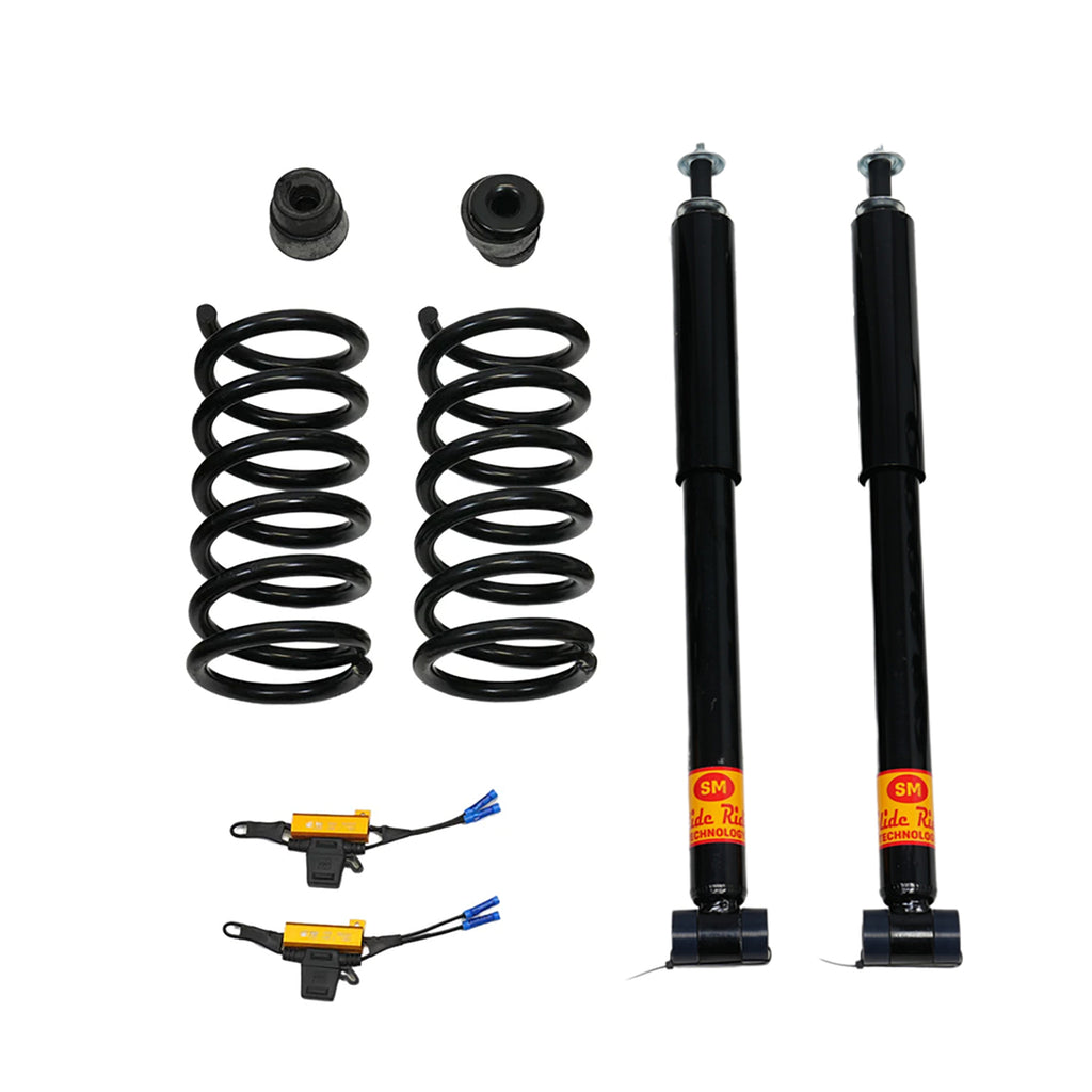 1993-1997 Cadillac Seville Rear Air Suspension Conversion Kit With Resistor Mounts Springs (CADR5)
