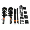 1995-2002 Lincoln Continental 4-Wheel Air Suspension Conversion Kit With Rear Shocks (FB24F)