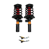 2-Pack Front Hood Lift Supports For 2005 Cadillac DeVille – Gas Struts, Silver