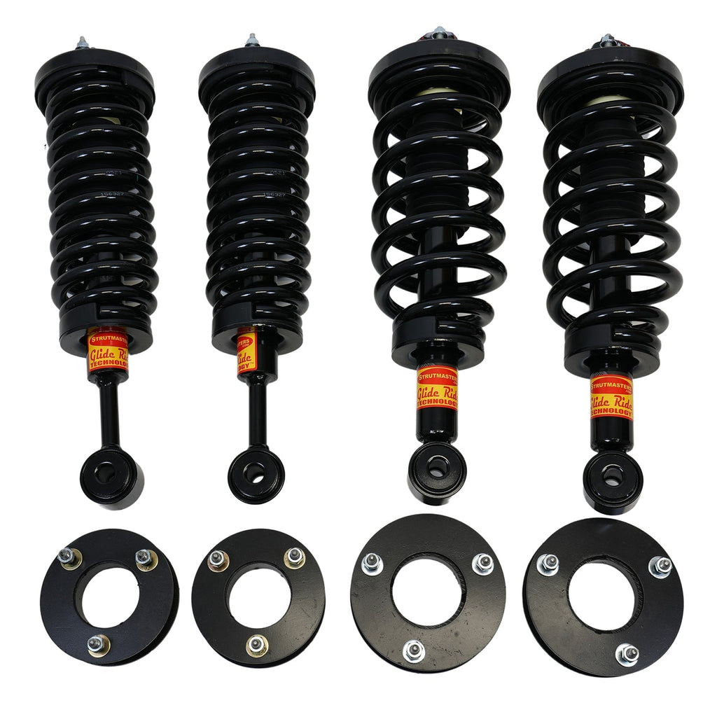 2005-2006 Lincoln Navigator 4-Wheel Air Suspension Conversion With Suspension Light Module And Lift Kit (FX24FM2L)