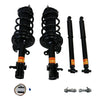 2007-2013 Acura MDX (AWD) 4-Wheel Active Electronic Suspension Conversion/Delete Kit with Suspension Light Module and Camber Bolts (AC14FMCK)