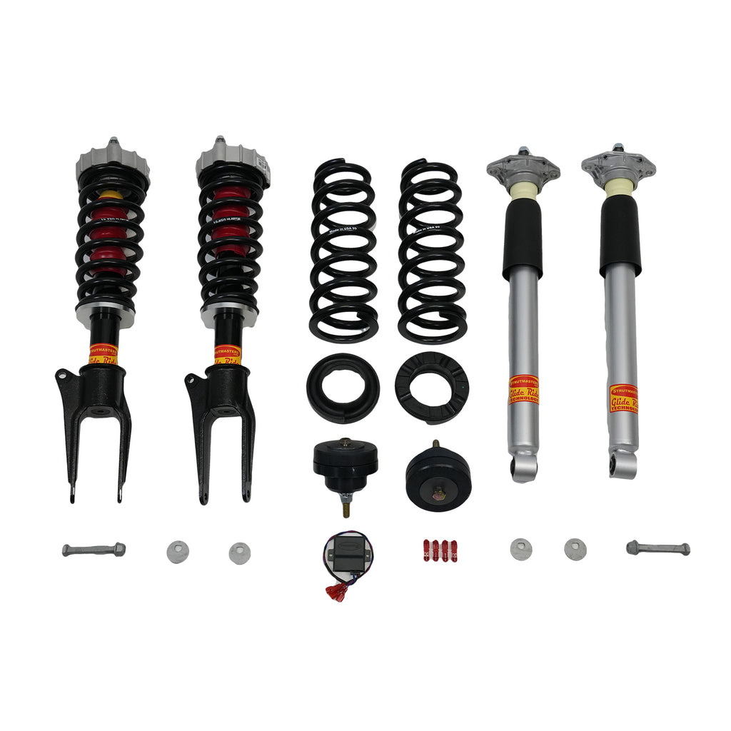 2010-2016 Porsche Panamera Suspension Conversion Kit with Camber Kit and Light Out Module (PC24FMCK)