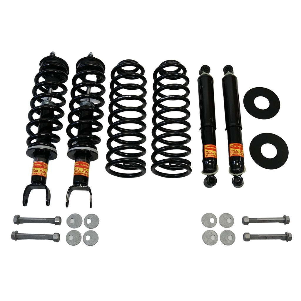 2013-2018 Dodge Ram 1500 Air Suspension Conversion/Delete Kit with Camber Bolts (DR14FCK)