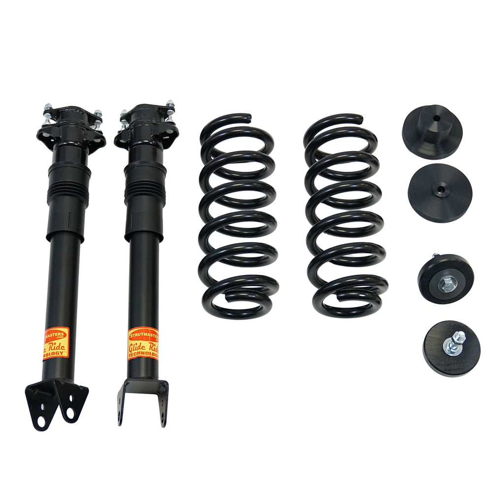 2015-2017 Mercedes-Benz ML/GLE 400 Rear Air Suspension Conversion Kit with Shocks (MK1RB)