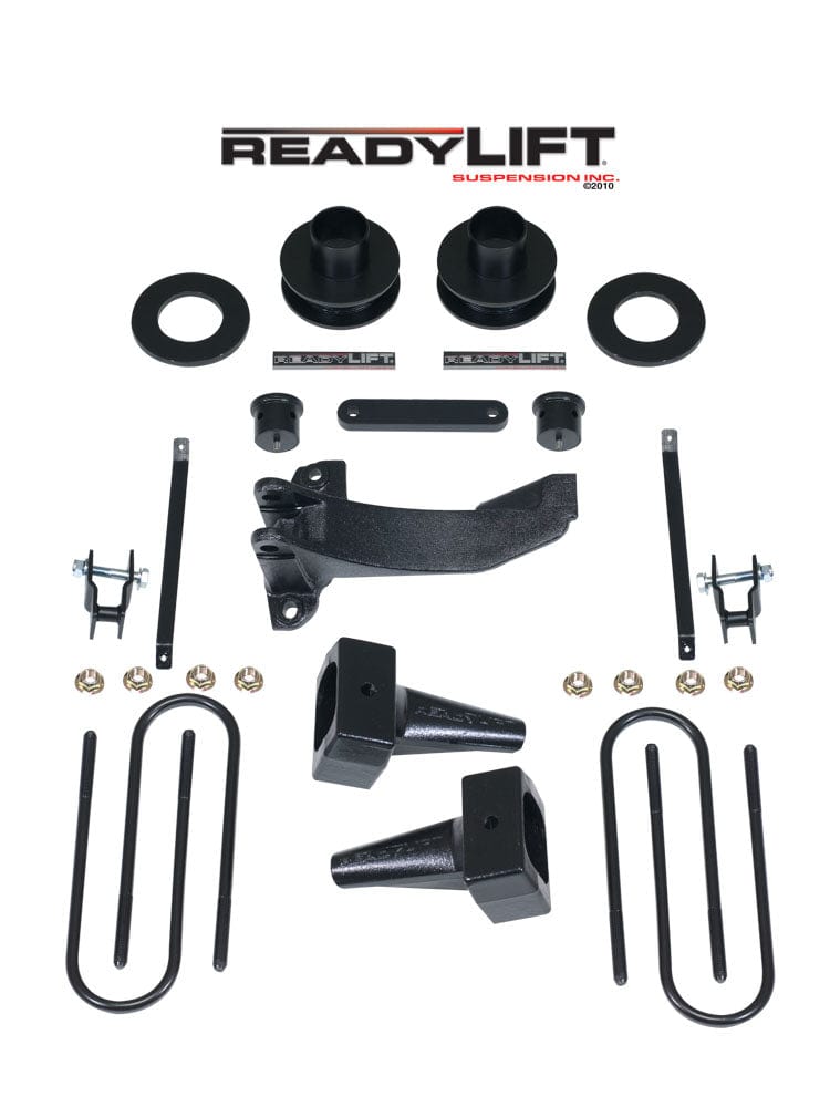 ReadyLIFT Lift Kits ReadyLIFT 2005-07 FORD F250/F350/F450 2.5'' SST Lift Kit with 5'' Blocks-2 pc Drive Shaft