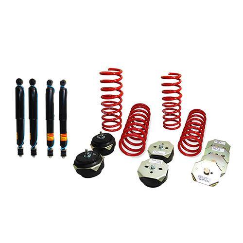 1995-2002 Range Rover P38A Chassis 4-Wheel Suspension Conversion Kit With 2" Lift And 4 Shocks (LB24FL)